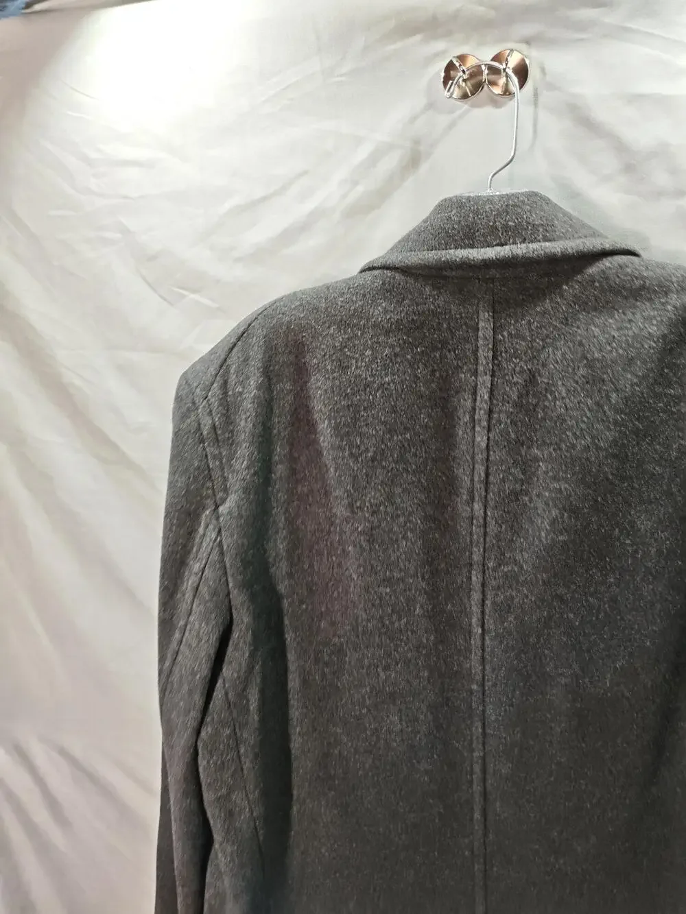 Banana Republic Coat Mens Large Wool Blend Overcoat Classic Dress Formal